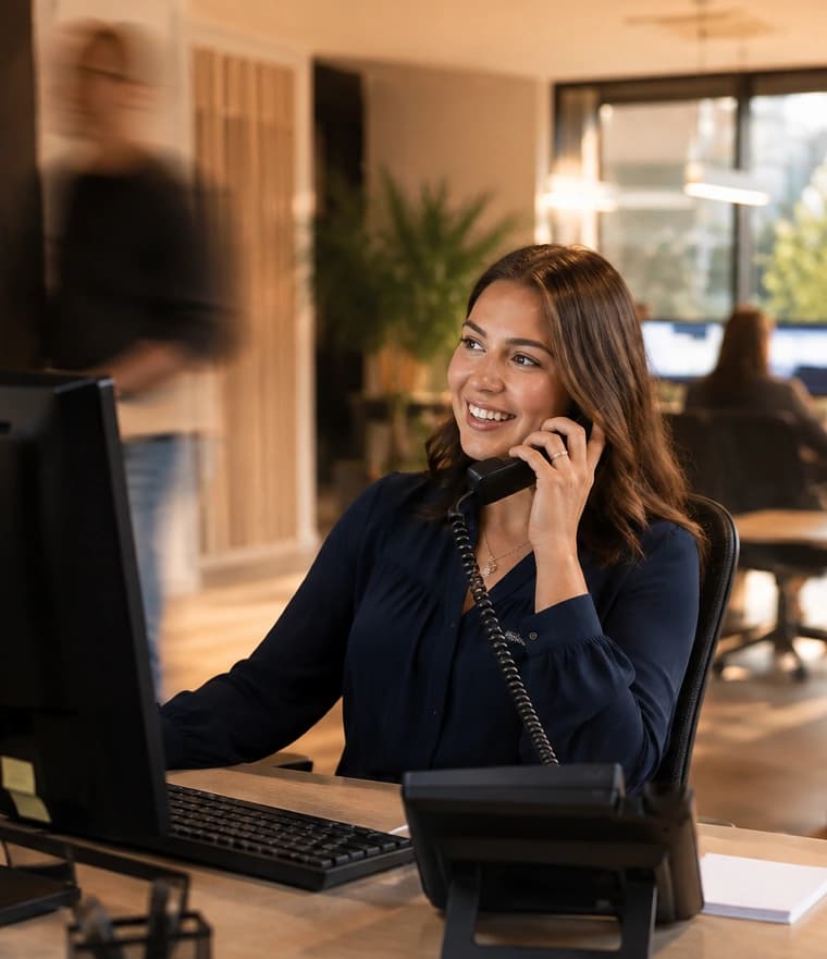 Medewerker van BM Energy in gesprek met een klant