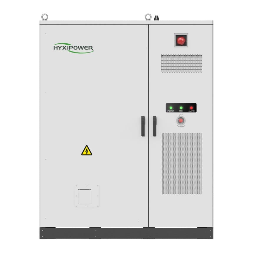 HYXi HYX-EF215P2 c&i ess-kast (air ess) batterijen vooraanzicht