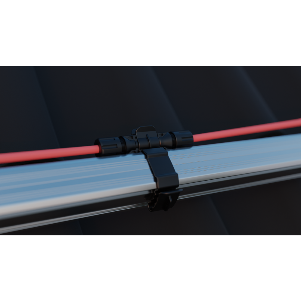 Cobalt Kabelclip voor montagerails