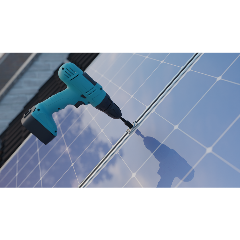 Cobalt Middenklem, blank