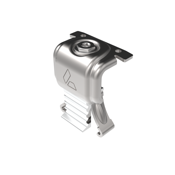 Cobalt Eindklem universeel, blank